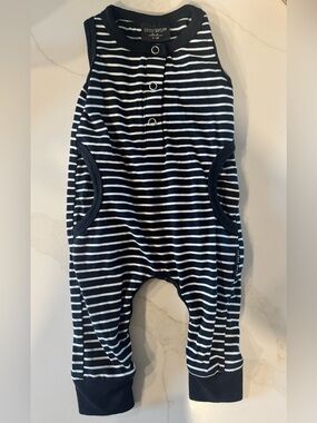 Little Bipsy Striped Sleeveless Romper